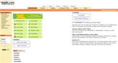 Desktop Screenshot of about.math.com