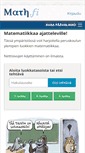 Mobile Screenshot of math.fi