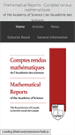 Mobile Screenshot of mr.math.ca