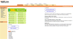 Desktop Screenshot of math.com