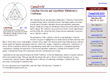 Tablet Screenshot of canadam.math.ca